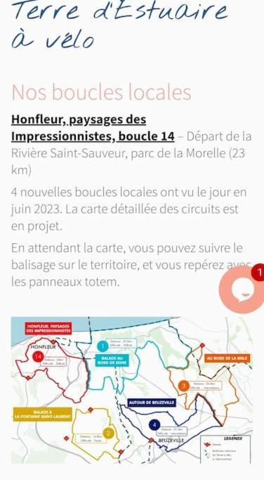 옹플뢰르 Bienvenue Chez Vous 아파트 외부 사진
