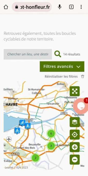 옹플뢰르 Bienvenue Chez Vous 아파트 외부 사진