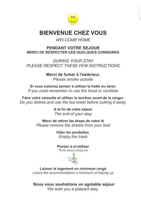 옹플뢰르 Bienvenue Chez Vous 아파트 외부 사진
